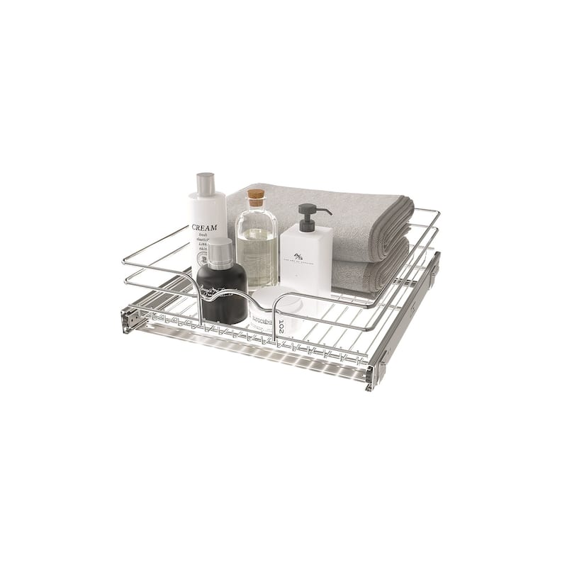 Rev-A-Shelf 5WB1 Series 18 Inch Pull Out Shelf Organizer