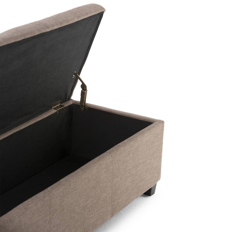 Modern Storage Ottoman Bench for Living Room