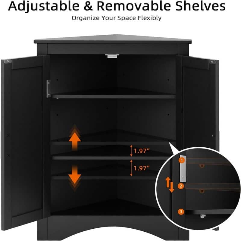 Bathroom Corner Cabinet