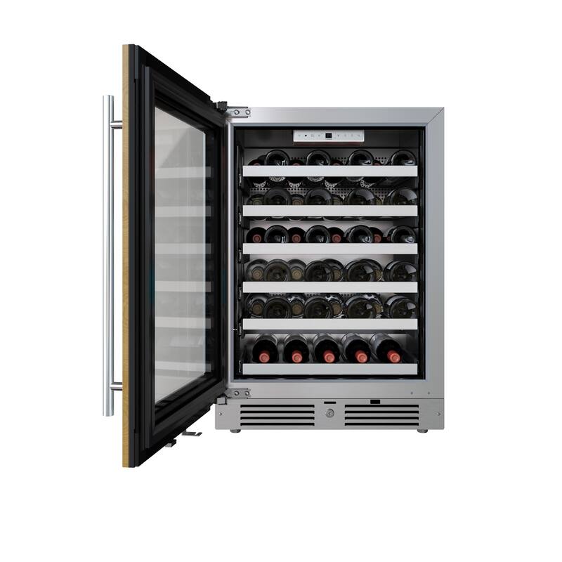 Landmark L3124UI1WGLH 24" Wide 45 Bottle Capacity Single Zone Wine