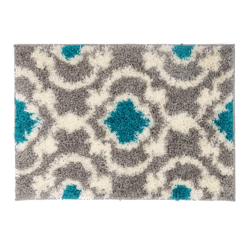 Porch & Den Touro Trellis Shag Area Rug