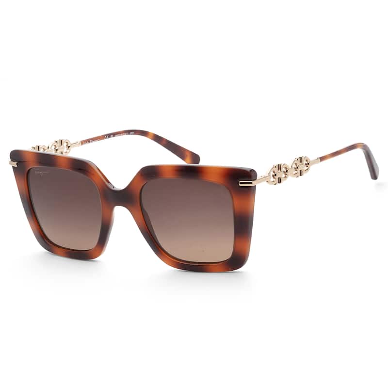 Ferragamo Women's 51mm Havana Sunglasses