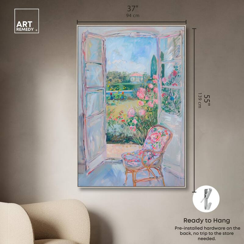 Whispers of Giverny Canvas by Art Remedy