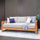 Option Natural Teak/Gray Cushion