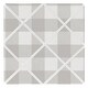 preview thumbnail 1 of 0, Grey Woodland Plaid 13-inch Fabric Memory Photo Bulletin Board - Gray White Rustic Buffalo Check Flannel Country Lumberjack