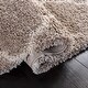 preview thumbnail 92 of 120, SAFAVIEH Hudson Shag Vitchka Glam Trellis 2-inch Area Rug