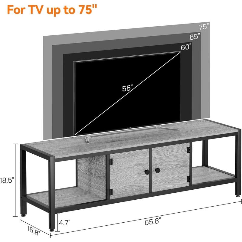TV Entertainment Center, with Storage Space
