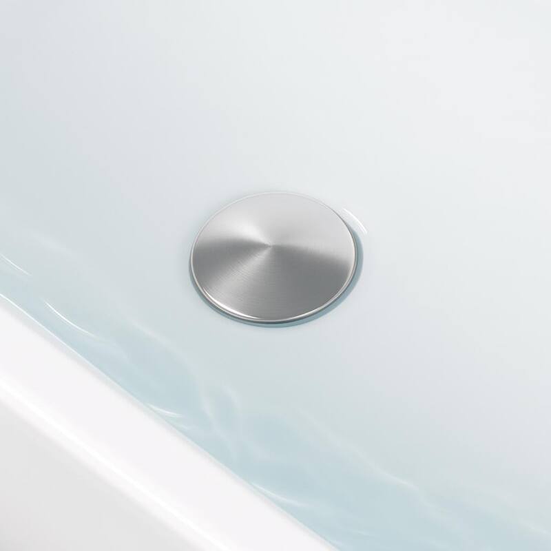 KBV 55'' x 29" Freestanding Soaking Acrylic Bathtub GTBT0016 - 55"