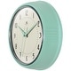preview thumbnail 38 of 193, Infinity Instruments Round Retro Kitchen Wall Clock by Infinity Instruments