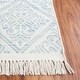 preview thumbnail 15 of 28, SAFAVIEH Handmade Kilim Rixta Trellis Tassel Wool Rug