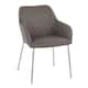 Option Grey Faux Leather