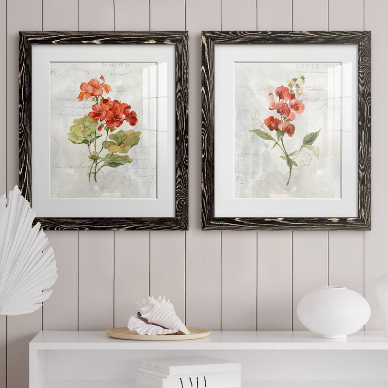 Linen Geranium-Premium Framed Print - Ready to Hang
