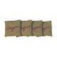 preview thumbnail 1 of 1, College Of Charleston Cougars Gold Cornhole Bags All-Weather Resin Filled