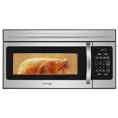GASLAND Chef 30 Inch Over-the-Range Microwave Oven with 1.6 Cu. Ft. Capacity, 1000 Watts, 300 CFM in Stainless Steel,Easy Clean