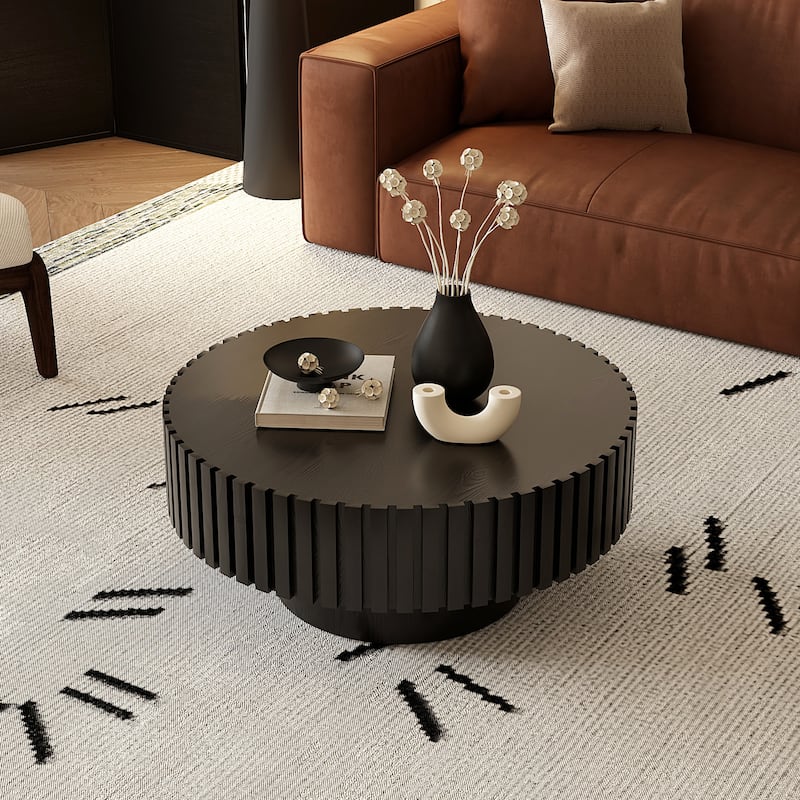 Round Coffee Table for Living Room