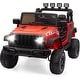 preview thumbnail 1 of 26, 12V Ride On Truck Car, Electric Car for Kids with Remote Control Red