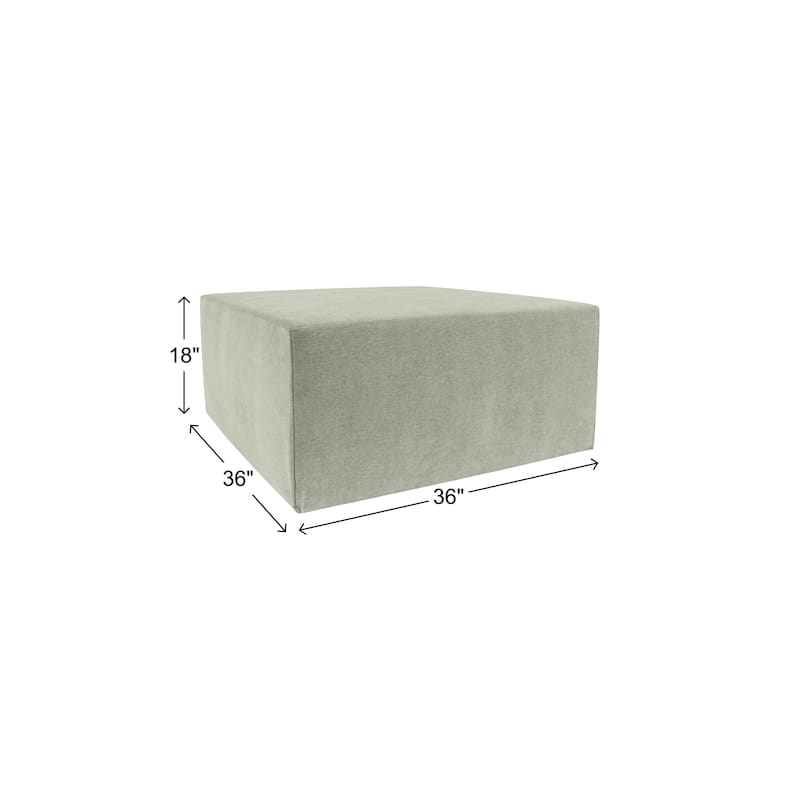 Komodo Sage Universal 36 Square Ottoman