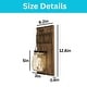 preview thumbnail 4 of 3, 2 Pack wall sconces bronze holder candle wood lighting wall sconce