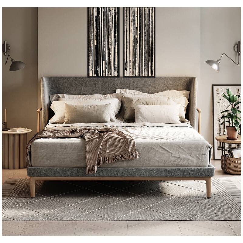 Kate and Laurel 33 RPM Black and White Panel No. 1 & 2 2 Piece Framed Canvas Wall Art Set by Robert Cadloff