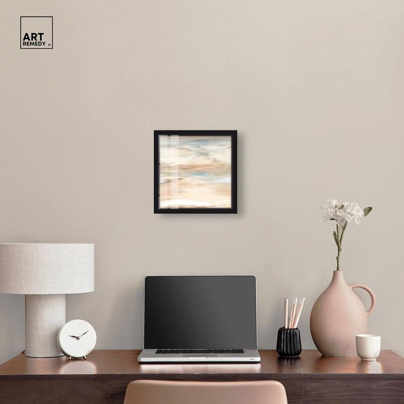 Roseate Skyfall I Shadowbox by Art Remedy