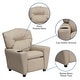 preview thumbnail 43 of 191, Contemporary Kids Recliner with Cup Holder