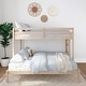 preview thumbnail 9 of 22, Low Bunk Bed, Twin XL over Queen