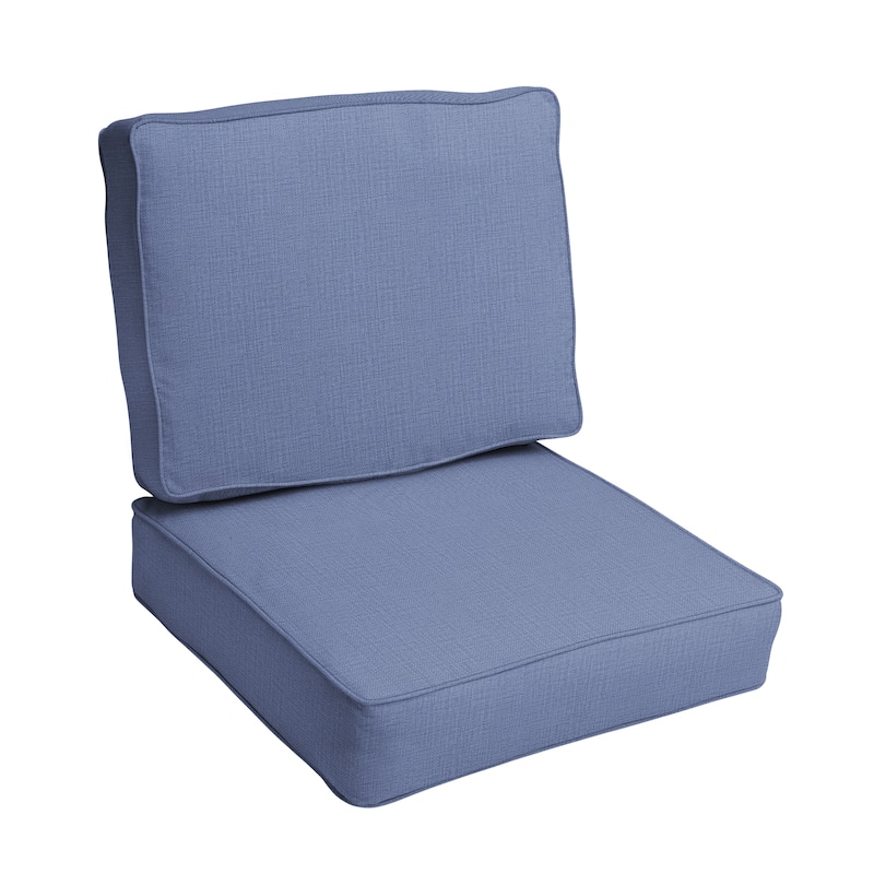 Sorra Home Indoor/Outdoor Corded Cushion Chair Set