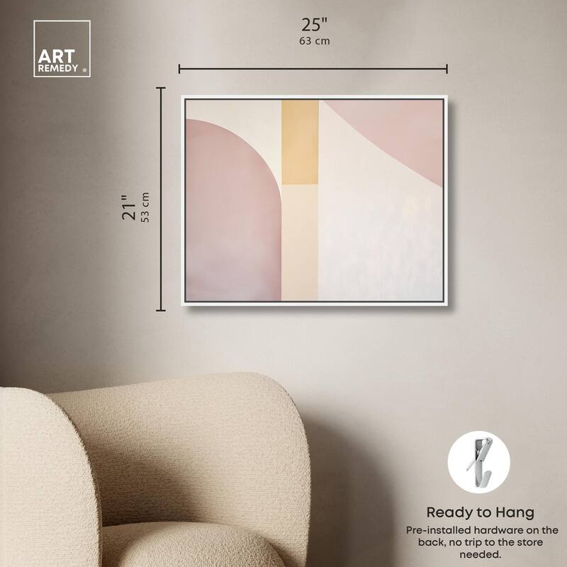 Gentle Color Strength I Canvas by Art Remedy