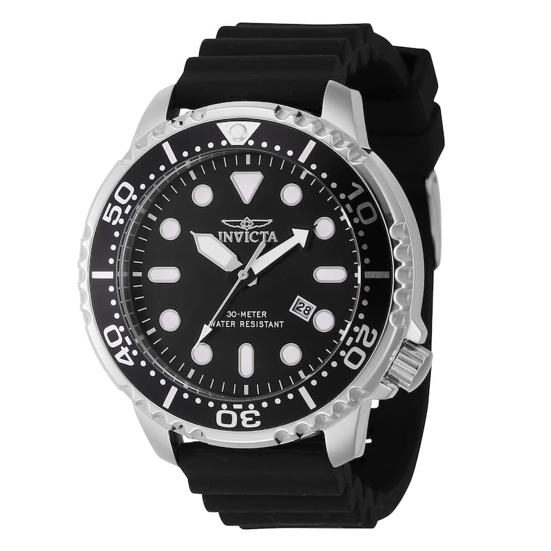 Invicta Men's Pro Diver 48mm Quartz Watch IN-44834 - Black - N/A