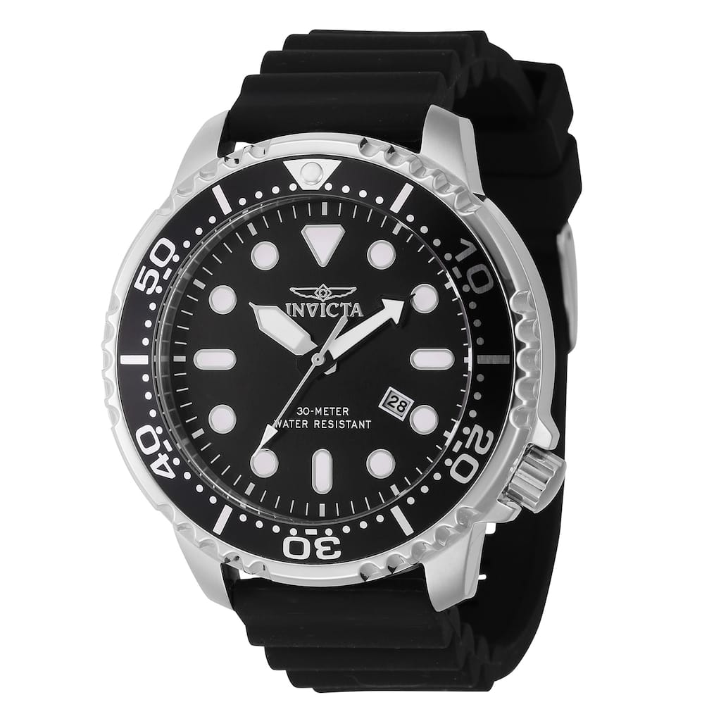 Invicta Men's Pro Diver 48mm Quartz Watch IN-44834 - Black - N/A