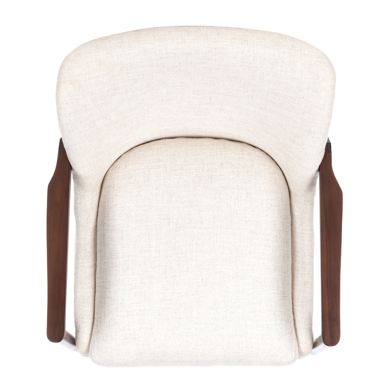SAFAVIEH Couture Aila Mid-Century Accent Chair - 27.2" W x 29.5" L x 32.3" H - 27Wx29Dx32H