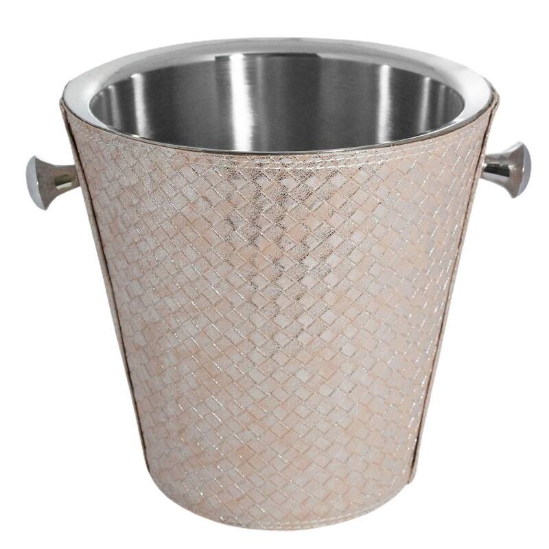 Sol Living Double Walled Stainless Steel Champagne Bucket - 8' x 11'