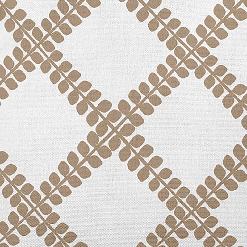 Leaf Plaid Decorative Throw Pillow