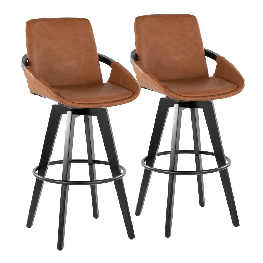 Cosmo 30" Fixed-Height Barstool - Set of 2