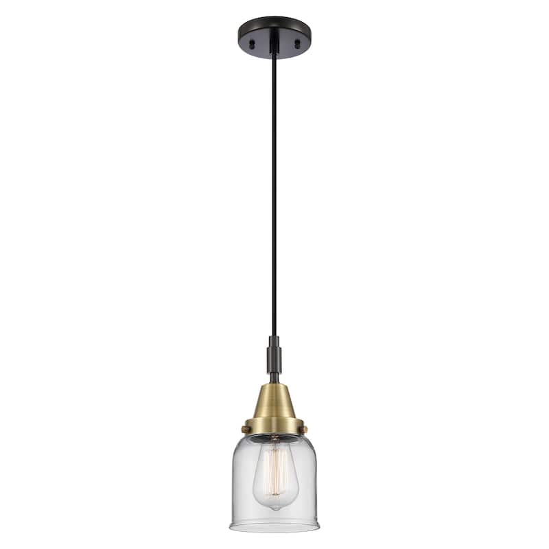Innovations Lighting 447-1P-G52 Bell 5" Wide Mini Pendant with Clear