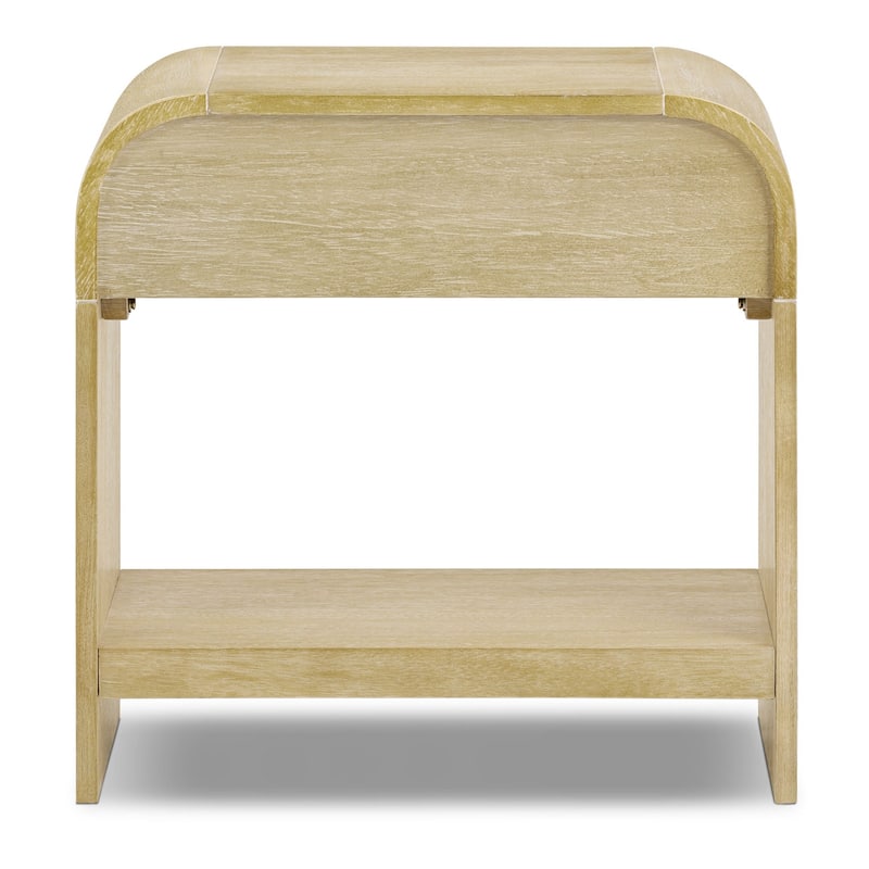 Poly & Bark Aledo Soft-Close Drawer Wood Nightstand
