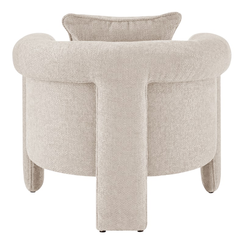 NPD Furniture Heidi Chenille Accent Arm Chair