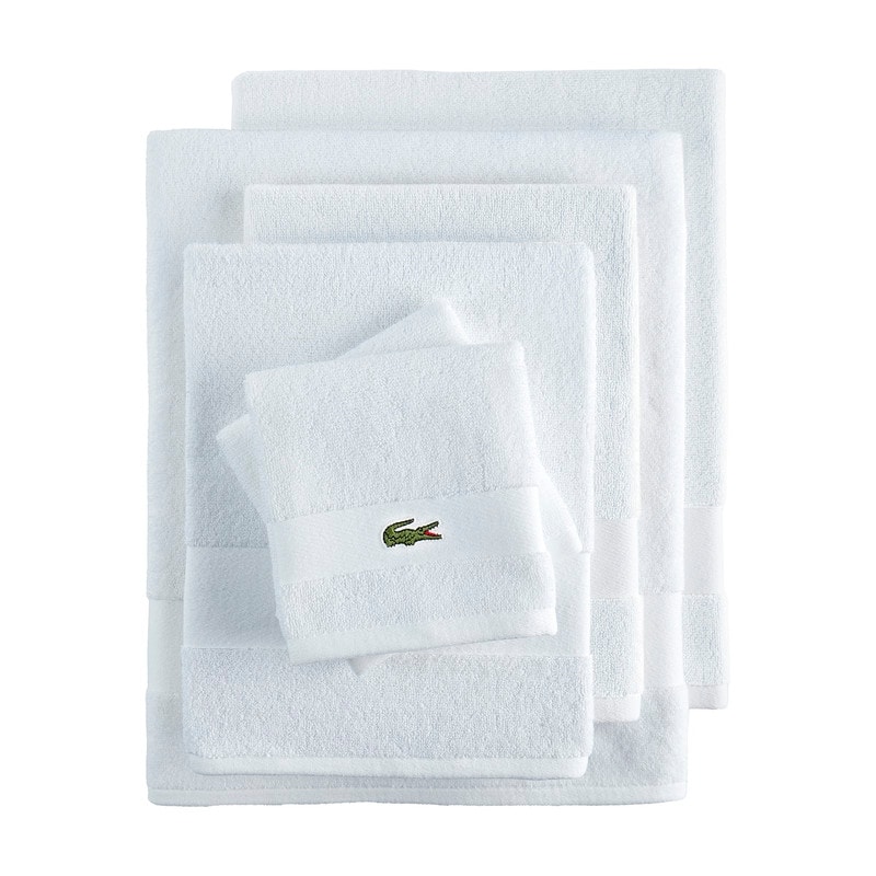 Lacoste Sport Stripe Supima Cotton 6-Piece Towel Set