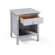 preview thumbnail 12 of 14, Taylor & Olive Snowberry 1-drawer Pine Wood Nightstand