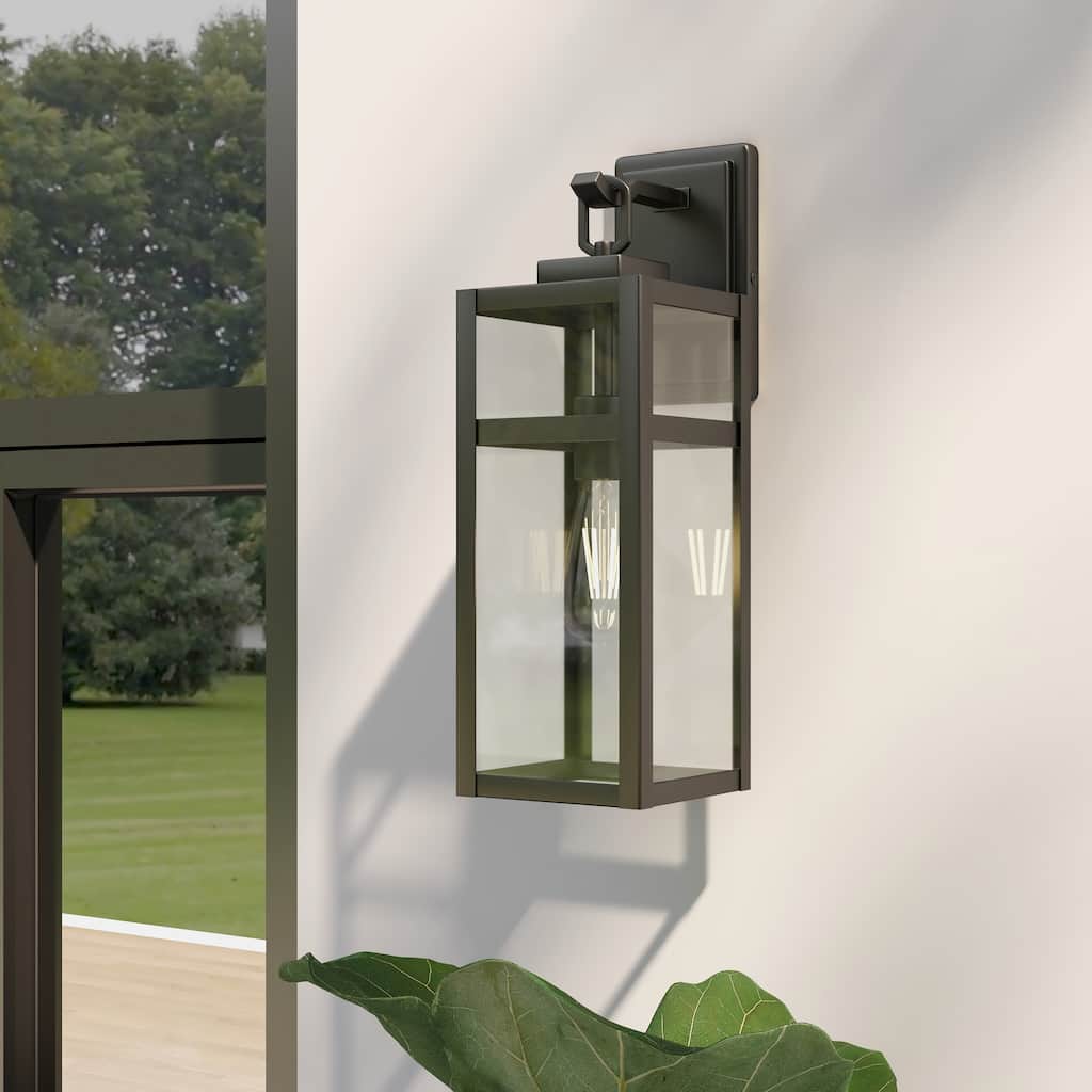 1-Light Outdoor Wall Light - 5.9"x7.76"x17.99"
