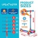 preview thumbnail 38 of 52, 3-Wheel Kids Scooter with Multi-Color Lights on Deck & Wheels – 5-Height Adjustable Handlebar,