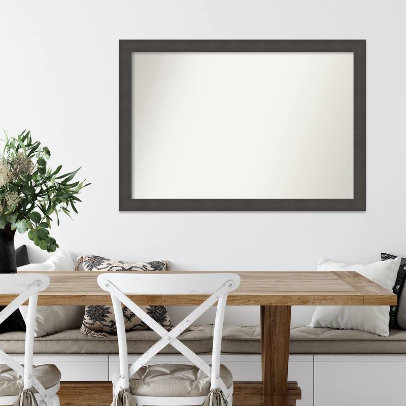 Blaine Narrow Non-Beveled Framed Wall Mirror