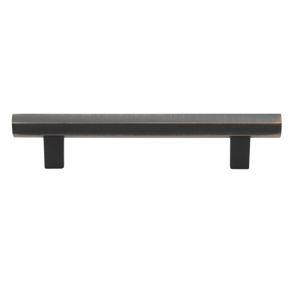 GlideRite 5-Pack 5-inch Center Solid Hexagon Bar Pull