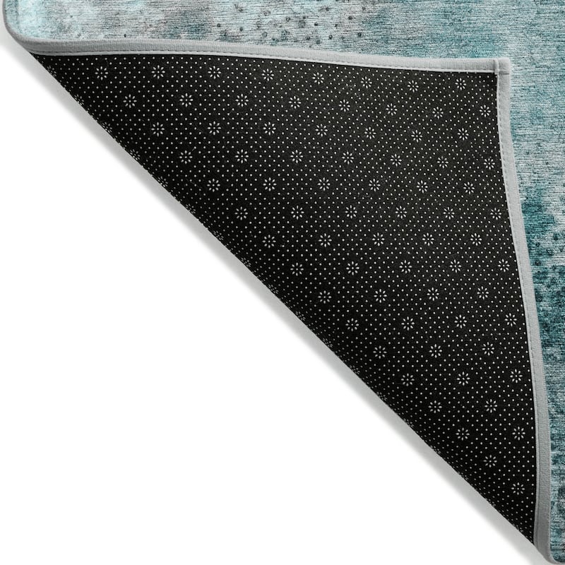 Lalu Modern Art-Inspired Weather Resistant Modern Chic Outdoor Rug