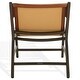 preview thumbnail 10 of 37, SAFAVIEH COUTURE Alanarose Leather Accent Chair - 26"W x 33"D x 33"H