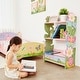 preview thumbnail 4 of 8, Fantasy Fields Kids 3-Tier Bookcase for Girls Bedroom, Playroom Storage Organizer for Toys, Books, Nursery & Kids Furniture