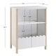 preview thumbnail 6 of 4, Kellom White Bookcase with Storage