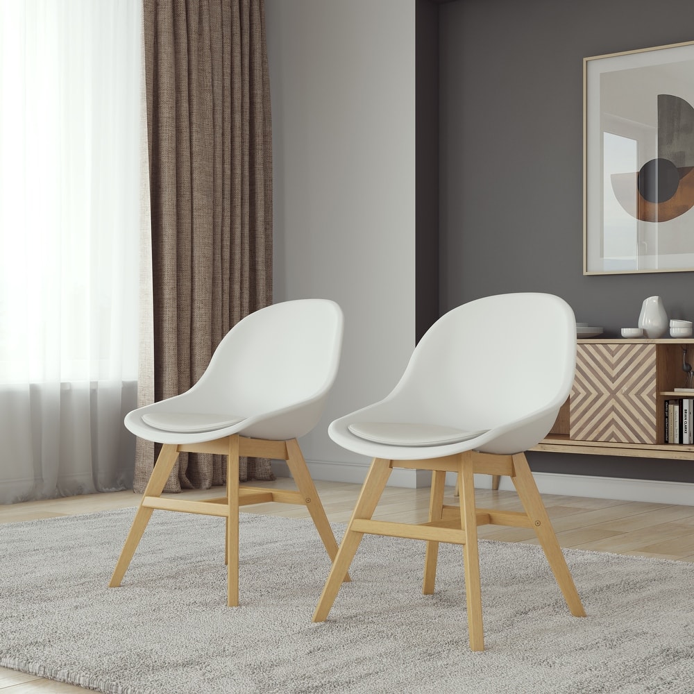 Midtown Concept Jade 2-Piece Indoor Chairs Set - With Cushions