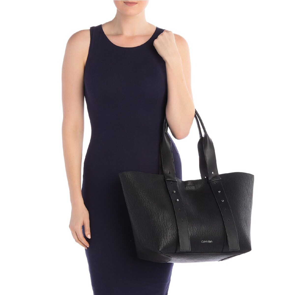 Calvin klein jane tote clearance