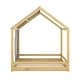 preview thumbnail 25 of 34, Full House Bed with Roof & Window - Pine Wood Playhouse Design